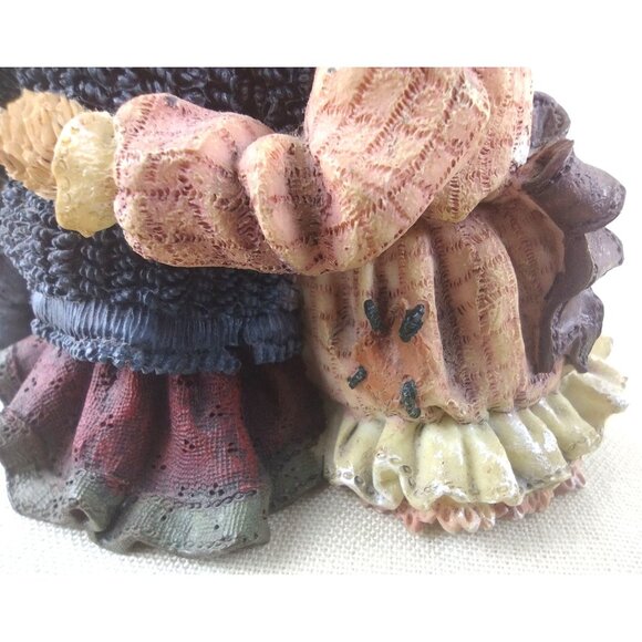 Boyds Bears and Friends Bearstone Collection Louella & Heda The Secret Vintage - Picture 6 of 12